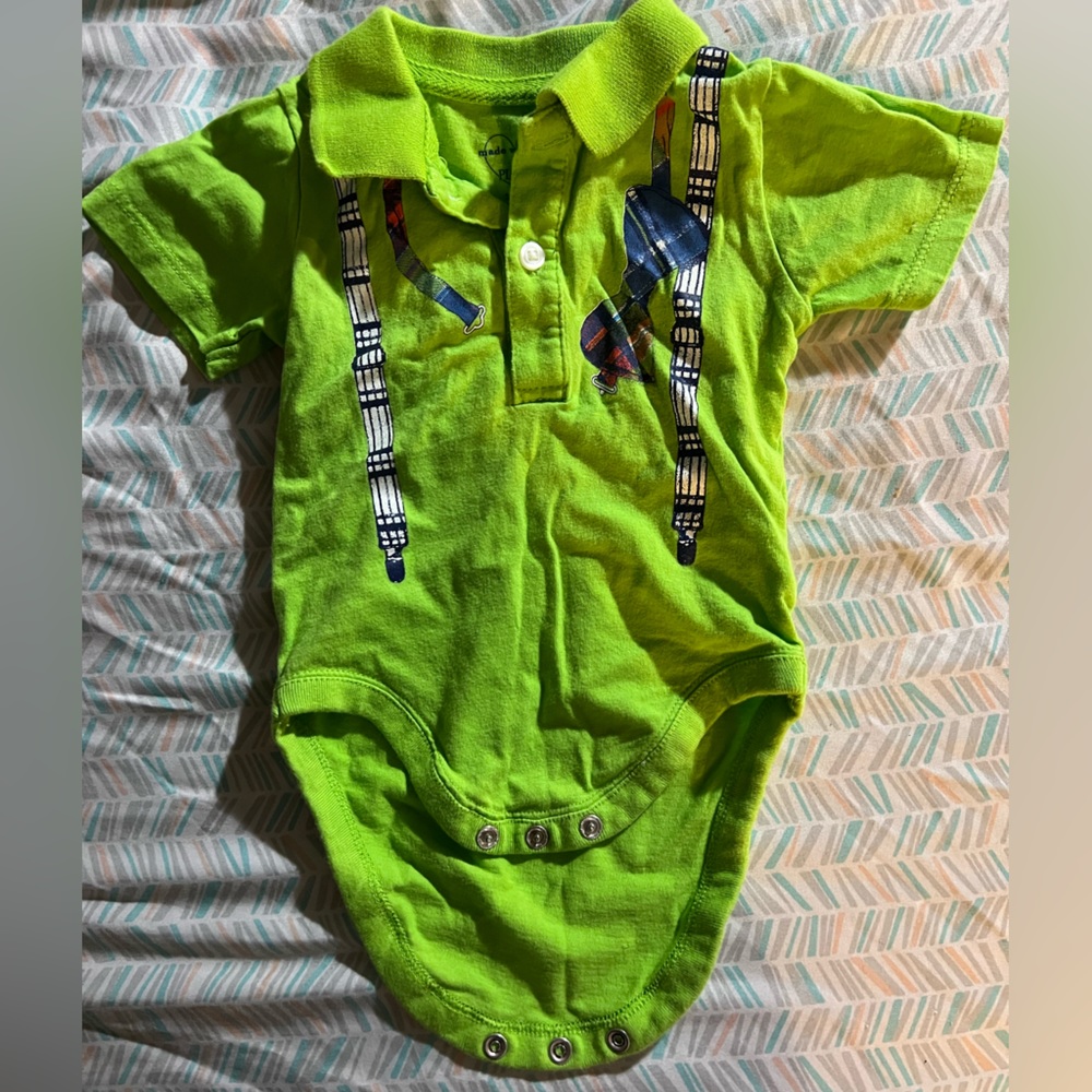 Baby boy onesie. 3-6 months. Barely worn